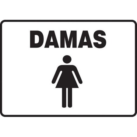 Accuform SPANISH BILINGUAL Safety Sign 7 in SHMRST582VS SHMRST582VS